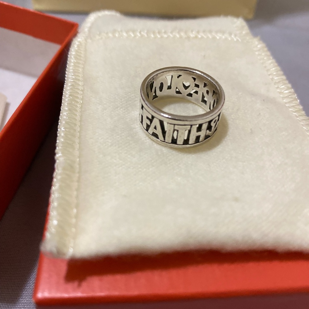 James Avery “Faith, Hope, and Love” Ring (RETIRED)